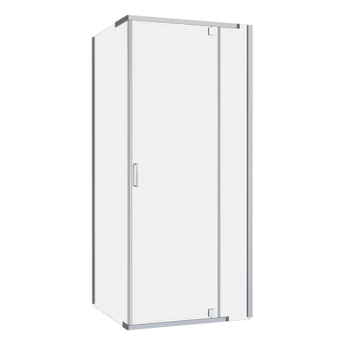 Trinidad Shower Screen (only) Square 840mm x 840mm Chrome [124055]