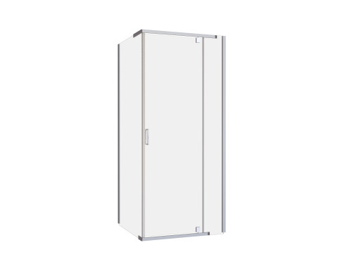 Trinidad Shower Screen 840mm x 840mm Chrome [124055]