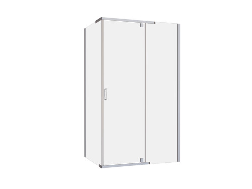 Trinidad Shower Screen 1140mm x 840mm Chrome [124054]