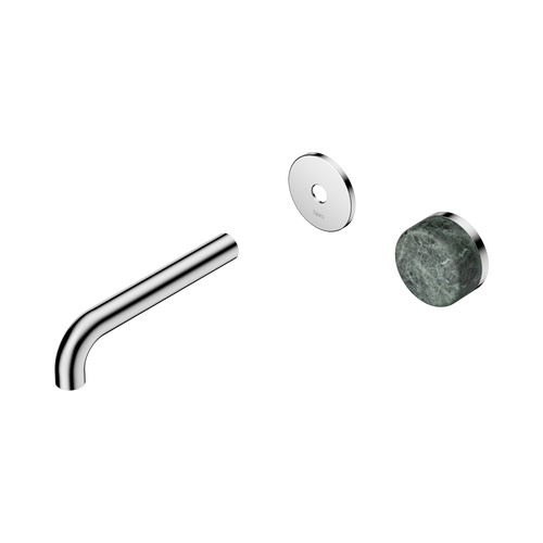 Serenity Progressive Wall Basin Mixer 160mm Spout with Verde Alpi Handle Trim Kit Only Chrome [311521]