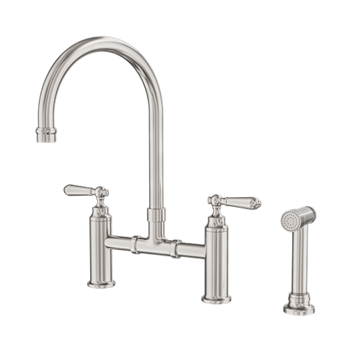 York Bridge Kitchen Set with Hand Spray Brushed Nickel [311914]