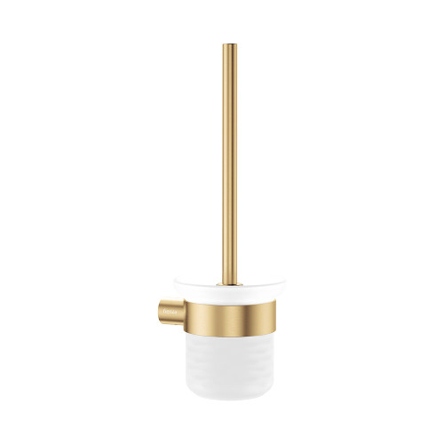 Empire Slim Toilet Brush & Holder Urban Brass [311586]
