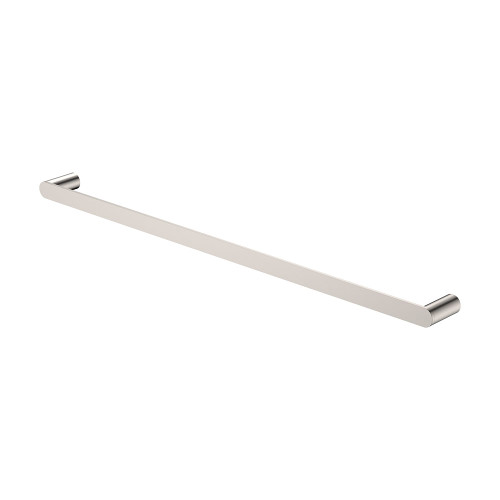 Empire Slim Single Towel Rail 800mm Brushed Nickel [311559]