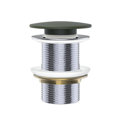 Pop-Up 32mm x 70mm Non-Overflow Basin Waste Forest Domed Solid Surface Cap [311582]