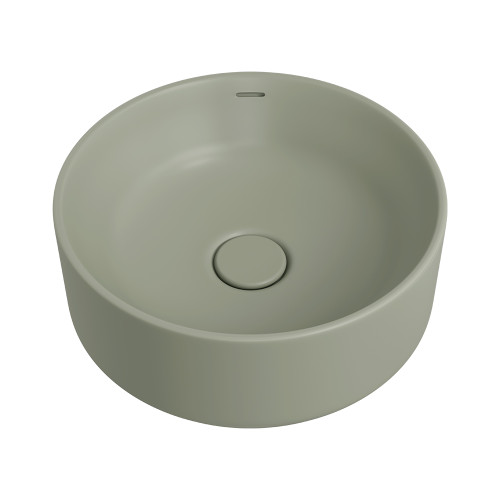 Reba Luxe Above Counter Basin Matte Olive [313138]