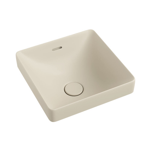 Aluca Square Semi-Inset Basin Matte Khaki [313136]