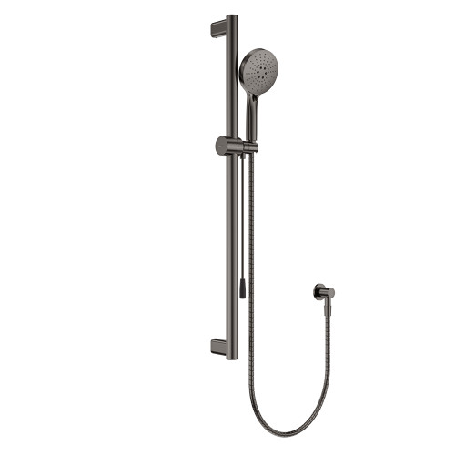 Care Rail Shower with Push Pull Slider Gunmetal [313418]
