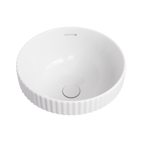 Eleanor Round Semi-Inset Basin Gloss White [313411]
