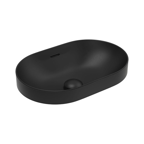 Aluca Pill Semi-Inset Basin Matte Black [313426]