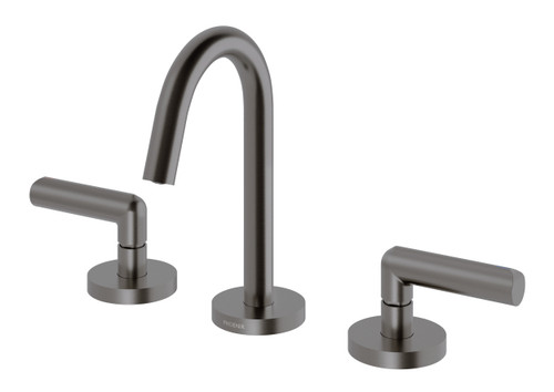 Vivid Slimline Plus Lever Basin Set Brushed Carbon Lead Free [300605]