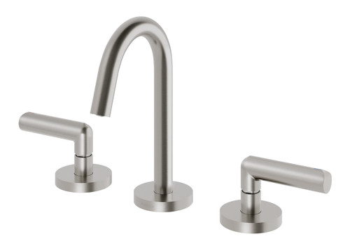 Vivid Slimline Plus Lever Basin Set Brushed Nickel [300606]