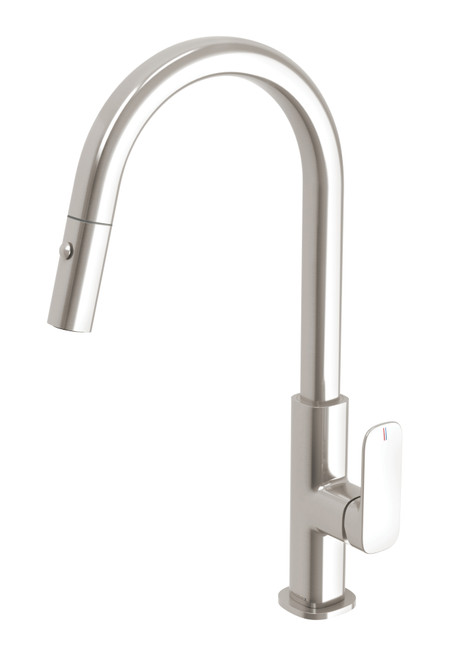 Nuage Pull-Out Sink Mixer 200mm Brushed Nickel [300611]