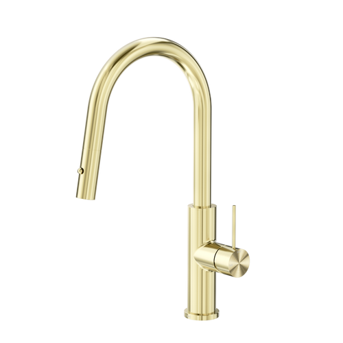 Mecca Smart Sensor Pull-Out Kitchen Mixer Brushed Gold [313777]