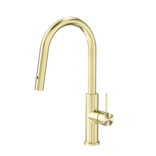 Mecca Smart Sensor Pull-Out Kitchen Mixer Brushed Gold [313777]