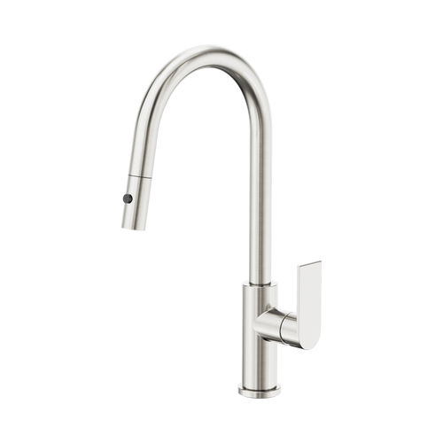 Bianca Pull-Out Sink Mixer with Veggie Spray Function Brushed Nickel [313686]