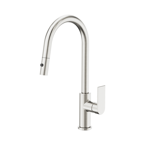 Bianca Pull-Out Sink Mixer with Veggie Spray Function Brushed Nickel [313686]