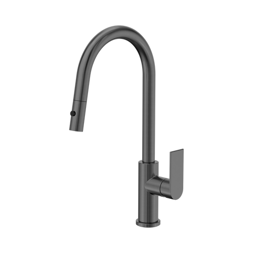Bianca Pull-Out Sink Mixer with Veggie Spray Function Gunmetal [313757]