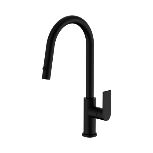Bianca Pull-Out Sink Mixer with Veggie Spray Function Matte Black [313744]