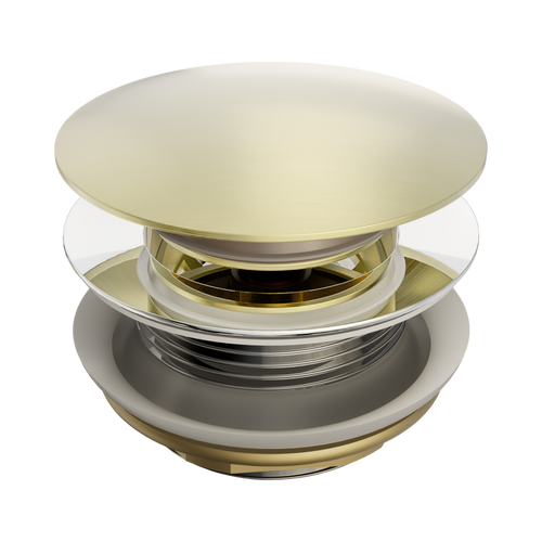 Short Pop-Up Bath Waste 40mm Brushed Gold [313696]