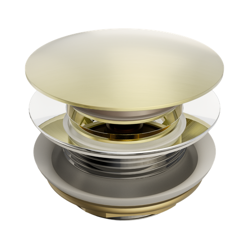 Short Pop-Up Bath Waste 40mm Brushed Gold [313696]