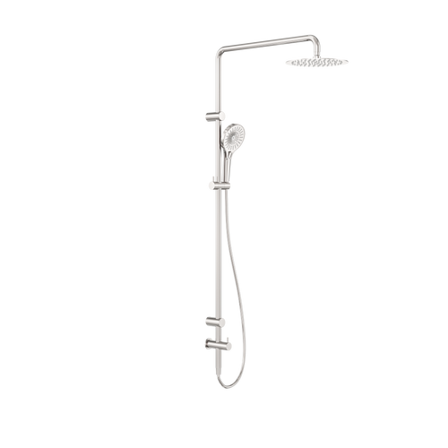 Mecca Care 25mm Grab Rail 900mm Twin Shower Set Brushed Nickel [314480]