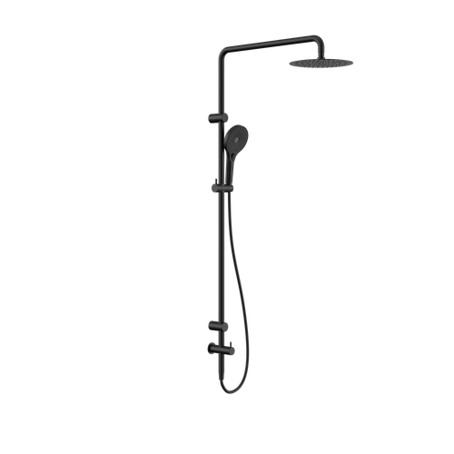 Mecca Care 25mm Grab Rail 900mm Twin Shower Set Matte Black [314477]