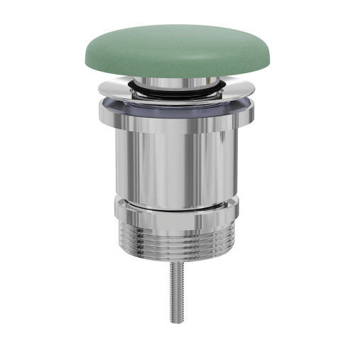 Universal Basin Waste 32/40mm Concrete Pop-Up Pull-Out Sage [313498]