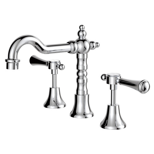 Lillian Lever Basin Set Chrome [313593]