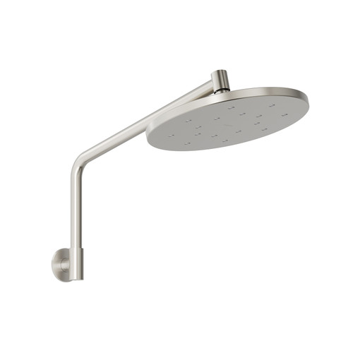 Ormond High-Rise Shower Arm and Rose 4Star Brushed Nickel [312291]