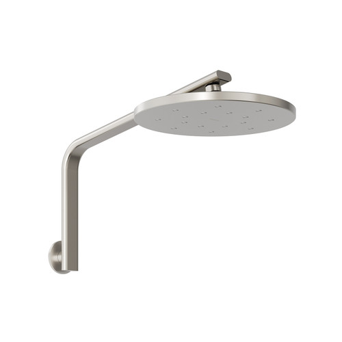 Oxley High-Rise Shower Arm and Rose 4Star Brushed Nickel [312272]