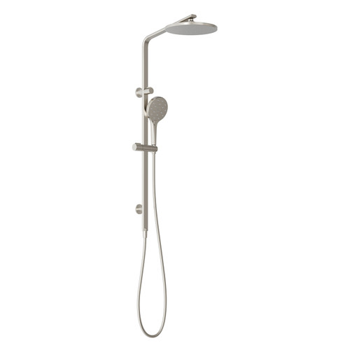 Oxley Twin Shower 4Star Brushed Nickel [312300]