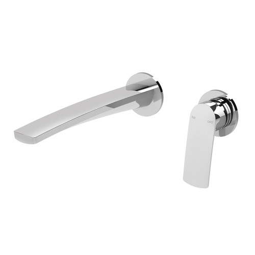 Mekko SwitchMix Wall Basin or Bath Mixer Set Round Plates [313794]