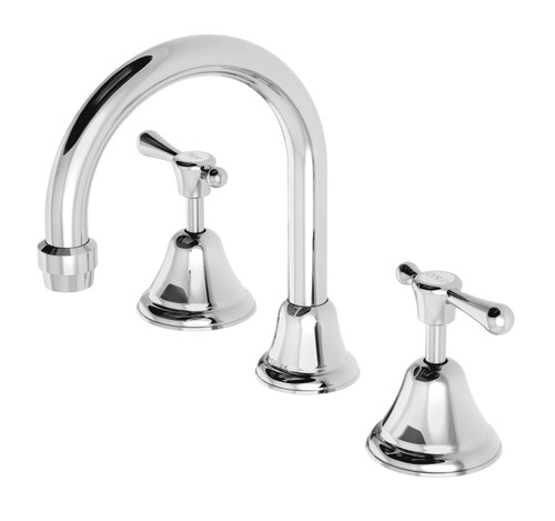 Rhapsody Basin Set Lever 1/4turn Ceramic Disc 5Star Chrome Lead Free [301720]