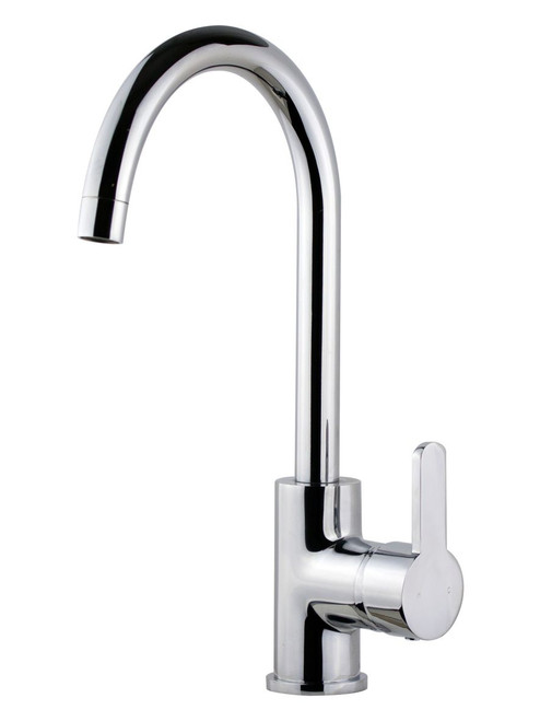 Magnolia (Ah!) Gooseneck Sink Mixer 4Star Chrome Lead Free [301560]