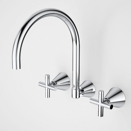 Classic Cross Laundry Set Chrome 4Star Lead Free [301594]