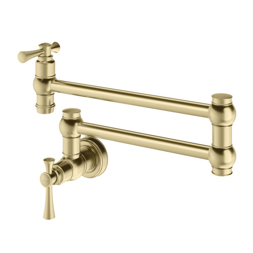 Cromford Pot Filler Brushed Gold Lead Free [302433]