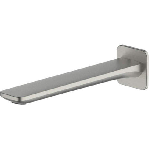 Paris Wall Spout 200mm Brushed Nickel 5Star Lead Free [305118]