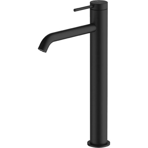 Venice Curved Tower Basin Mixer Matte Black 5Star Lead Free [305176]