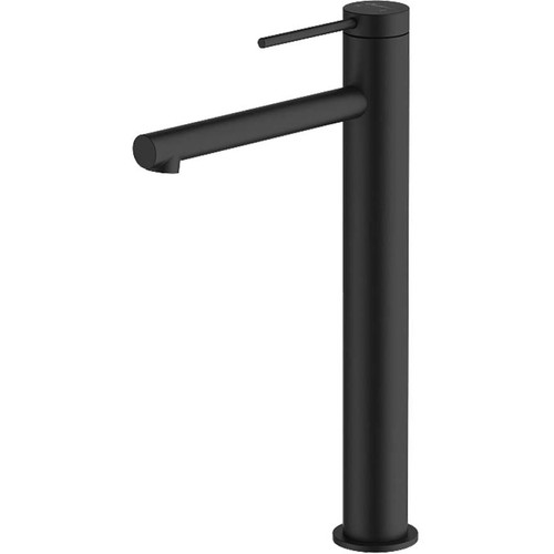 Venice Straight Tower Basin Mixer Matte Black 5Star Lead Free [305136]