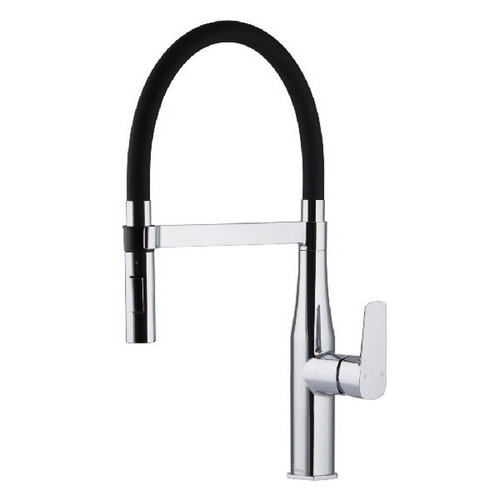 Coriander eFit Sink Mixer with Pull-Out Spout 4Star Chrome Lead Free [305657]