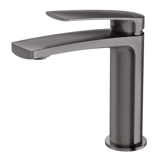 Mekko Basin Mixer Brushed Carbon Lead Free [305890]