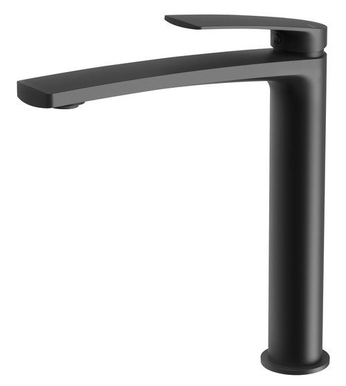 Mekko Tall Vessel Basin Mixer 5Star Matte Black Lead Free [306133]