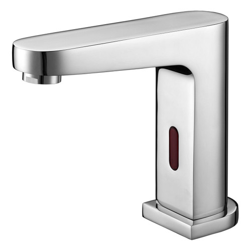 Bianca Hob Basin Commercial Electronic Sensor Tap (Square Spout) 6Star Chrome Lead Free [307096]