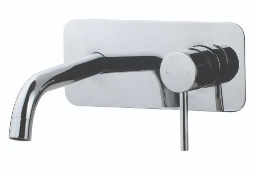 Anise (Holli) Wall Basin Mixer with Plate 5Star Chrome Lead Free [310559]