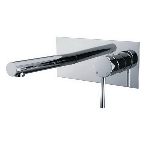 Isabella Wall Basin Mixer with Spout Chrome Lead Free [311006]