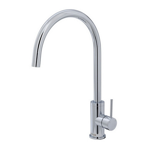 Kaya Gooseneck Pin Lever Sink Mixer Chrome 6Star Lead Free [311012]