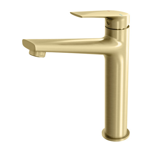 Builders Arlo Vessel Mixer Brushed Gold Lead Free [309808]