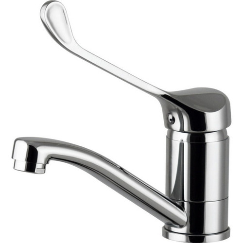 Cayenne (Aquamix) Swivel Basin Mixer with Care Handle 4Star Chrome Lead Free [308544]