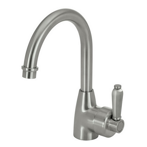 Eleanor Gooseneck Basin Mixer Brushed Nickel 5Star Lead Free [312489]