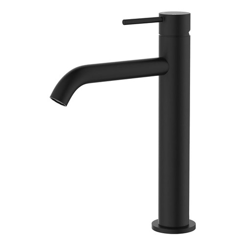Kaya Medium Basin Mixer Matte Black Lead Free [312523]